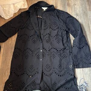 black collared dress size small